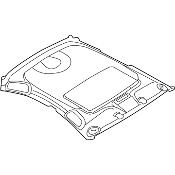 TJ09TL2AC Mopar None Headliner Illustration 1 of 1