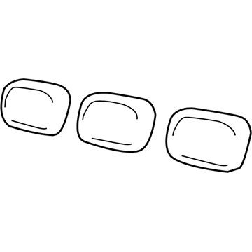 1HY511DVAA Mopar Third Row Headrest Illustration 1 of 1