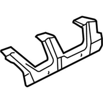 4894894AA Mopar Bracket-Fender Mounting MIDPOINT Illustration 1 of 1