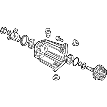 Mopar 5110008AD BDORC-Rear Axle 5110008AD Mopar BDORC-Rear Axle Illustration 1 of 1