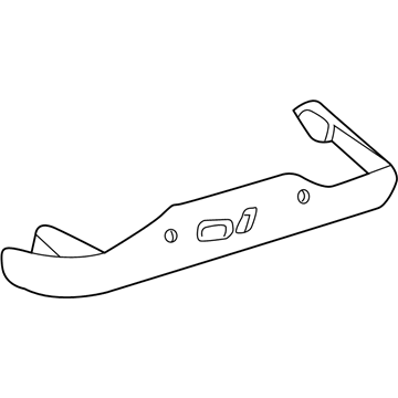 JS451DV Mopar Seat Cushion Shield Illustration 1 of 1