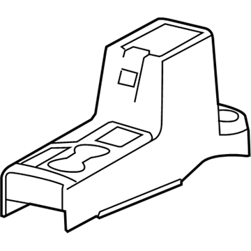 Jeep Patriot Center Console Base - 1NJ62XDVAA