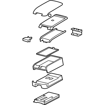2012 Dodge Caliber Armrest - 1WN92XDVAA
