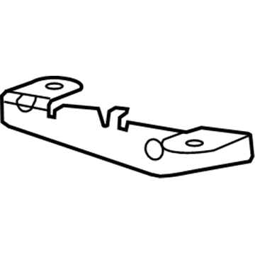 Mopar 68143782AA A/C Compressor Bracket 68143782AA Mopar A/C Compressor Bracket Illustration 1 of 1