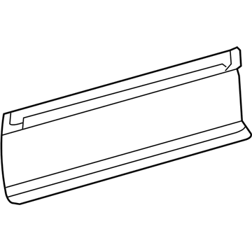 68009195AA Mopar Body Side Panel Illustration 1 of 1