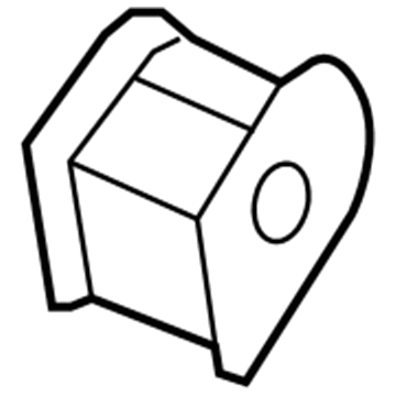 Mopar 5181066AA Sway Eliminator Bushing 5181066AA Mopar Sway Eliminator Bushing Illustration 1 of 1