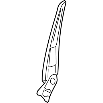 Mopar 68037307AA Front Seat Back Frame 68037307AA Mopar Front Seat Back Frame Illustration 1 of 1