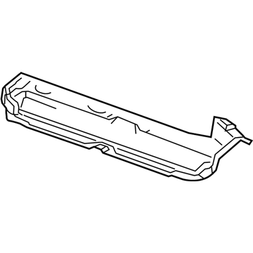 4628992AC Mopar Rear Shelf Silencer Illustration 1 of 1