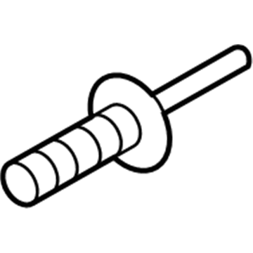 68256067AA Mopar Rivet Illustration 1 of 1