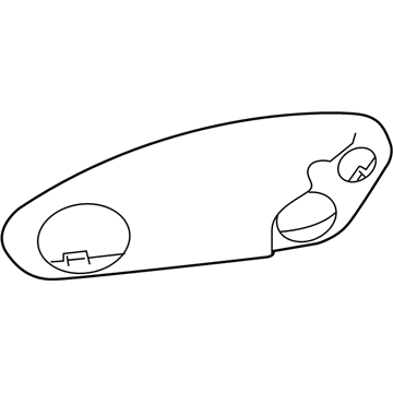 68080689AA Mopar Cover-Rear Wiper Motor Illustration 1 of 1