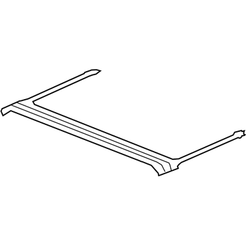 68049276AB Mopar Header-Folding Top Illustration 1 of 1