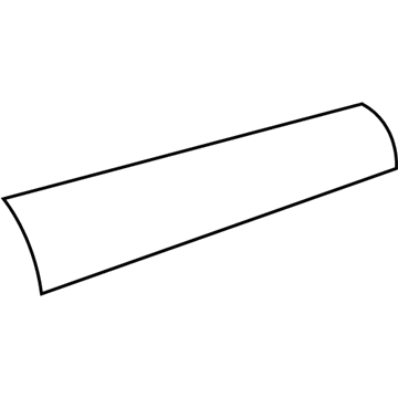 68068511AA Mopar STAYPAD-Folding Top Illustration 1 of 1