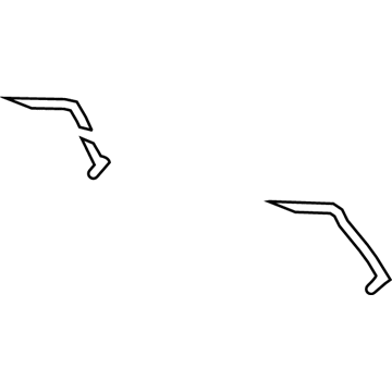 68003651AA Mopar Pivot-Folding Top Side Bow Illustration 1 of 1