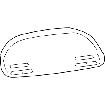 56044864AD Mopar Module-Compass Temperature Illustration 1 of 1