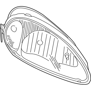 5288980AE Mopar WELT-HEADLAMP Illustration 1 of 1