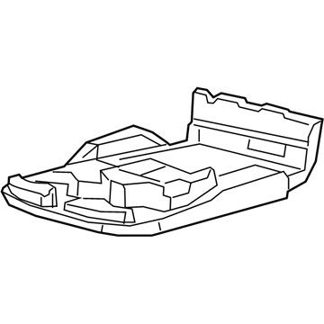 68202499AA Mopar Seat Back Foam Illustration 1 of 1