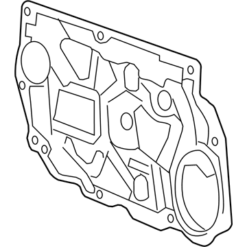 68020560AA Mopar Carrier Plate Panel Illustration 1 of 1