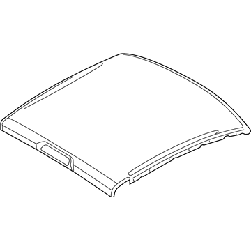 Mopar 68072151AA Roof Panel 68072151AA Mopar Roof Panel Illustration 1 of 1