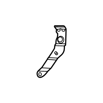 Mopar 68480090AA Bracket-Radiator Hose 68480090AA Mopar Bracket-Radiator Hose Illustration 1 of 1