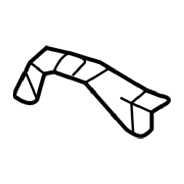 55396928AB Mopar Fender Mounting Front Bracket Illustration 1 of 1