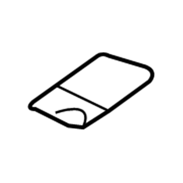 55396959AA Mopar Bracket-Fender Nose Illustration 1 of 1