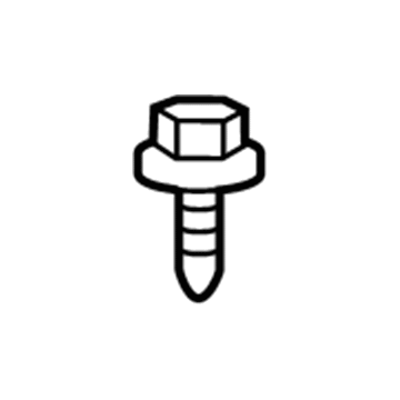 6102142AA Mopar Hexagon Head Screw Illustration 1 of 1