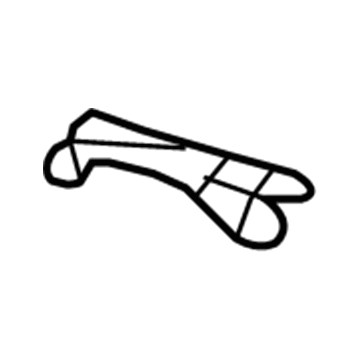 55396930AA Mopar Bracket-Fender Mounting MIDPOINT Illustration 1 of 1