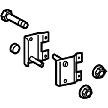 Mopar 5134098AA Bracket-Arm Rest 5134098AA Mopar Bracket-Arm Rest Illustration 1 of 1