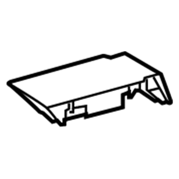 Mopar 5104533AA Seat Anchor Cover 5104533AA Mopar Seat Anchor Cover Illustration 1 of 1