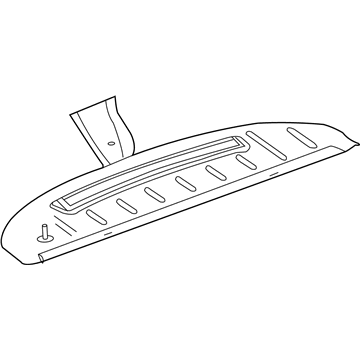 5029611AC Mopar Panel-UNDERBODY Front Illustration 1 of 1