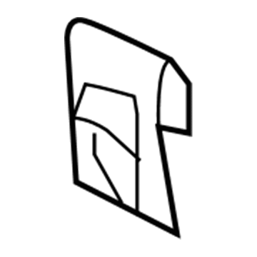 68255491AA Mopar Spring Clip Illustration 1 of 1