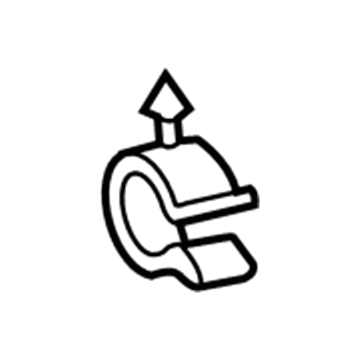 5125887AB Mopar Clamp-Brake Hose Illustration 1 of 1