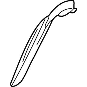 ZJ27DW1AG Mopar Liftgate Trim Panel Illustration 1 of 1