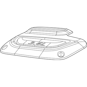 2025 Chrysler Pacifica Engine Cover - 5281384AF