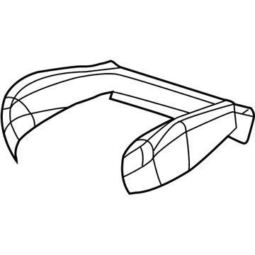 5LP10HL1AA Mopar Cover-Front Seat Cushion Illustration 1 of 1