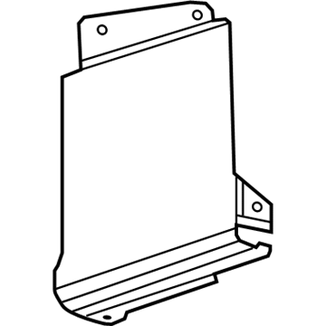 55275524AA Mopar Closeout Panel Illustration 1 of 1