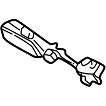 QN25TL2AB Mopar Glovebox Door Latch Illustration 1 of 1