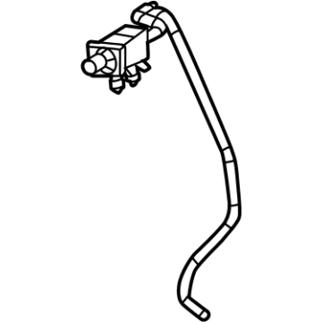 68224204AA Mopar Hose Illustration 1 of 1