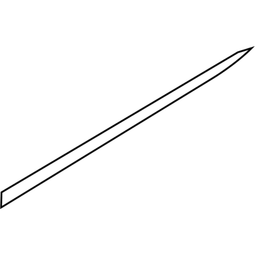 2012 Chrysler 200 Door Moldings - ZH60TZZAA