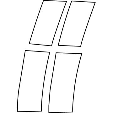 1LW73PR4AA Mopar Hood Decal Illustration 1 of 1