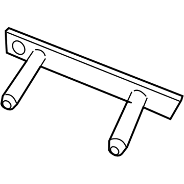 5187120AB Mopar Plate-Control Module Illustration 1 of 1