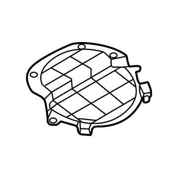 68627788AA Mopar Access Cover Illustration 1 of 1