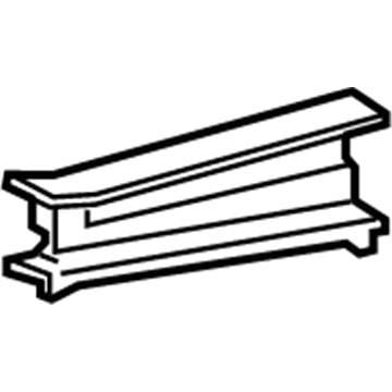 Mopar 5134248AA Frame Front Rail 5134248AA Mopar Frame Front Rail Illustration 1 of 1