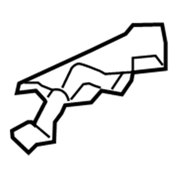 5098641AA Mopar Bumper Bracket Illustration 1 of 1