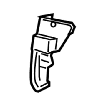 Mopar 68055880AA Recliner Shield 68055880AA Mopar Recliner Shield Illustration 1 of 1