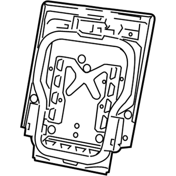 2012 Dodge Journey Seat Cushion - 68039189AA