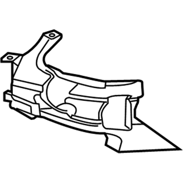 5099169AA Mopar Panel-Inner Illustration 1 of 1