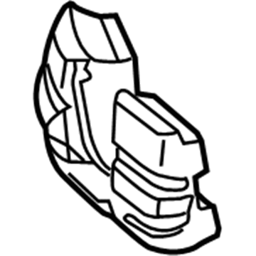 5101008AA Mopar Front Energy Absorber Illustration 1 of 1