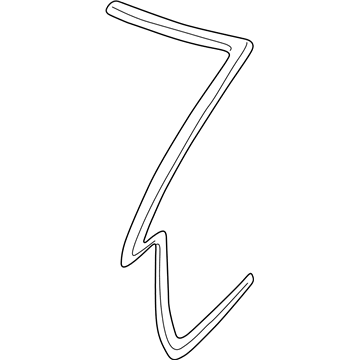 4878983AD Mopar WEATHERSTRIP-A-Pillar To Roof Illustration 1 of 1