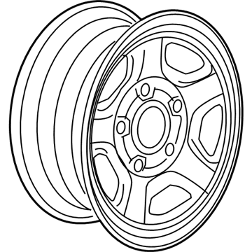 2005 Dodge Dakota Spare Wheel - XG98S4AAA